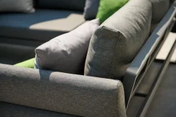 Loungesets*SIENA GARDEN Loungeset Weston Loungetisch + 2-Sitzer-Loungesofa + 3-Sitzer-Loungesofa