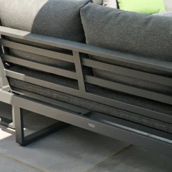 Loungesets*SIENA GARDEN Loungeset Weston Loungetisch + 2-Sitzer-Loungesofa + 3-Sitzer-Loungesofa
