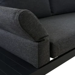 Loungesets*SIENA GARDEN Loungeset Weston Loungetisch + 2-Sitzer-Loungesofa + 3-Sitzer-Loungesofa