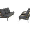 Wintergartenmöbel | Loungesets*SIENA GARDEN Loungeset 2x Roma Loungesessel +  3-Sitzer-Loungesofa