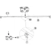 Pavillons*SIENA GARDEN Magnethalter zu Sky Pavillon 4x3 Meter