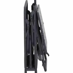 Camping*SIENA GARDEN Natura Campingliege | recyceltes Polyester grau