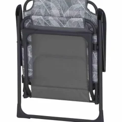 Camping*SIENA GARDEN Natura Campingstuhl | recyceltes Polyester grau