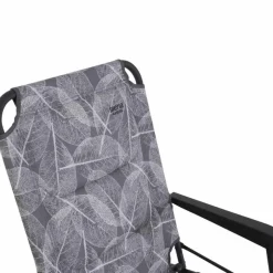 Camping*SIENA GARDEN Natura Campingstuhl | recyceltes Polyester grau