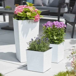 Pflanzgefäße*SIENA GARDEN Nizza Groove Blumentopf