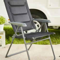 Camping*SIENA GARDEN Premium Campingsessel | AirMesh anthrazit
