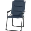 Camping*SIENA GARDEN Premium Campingstuhl | AirMesh dunkelblau