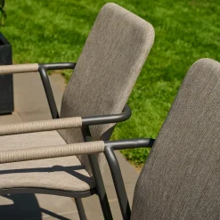 Stapelsessel*SIENA GARDEN Repton Stapelsessel | Texfabric mix-taupe
