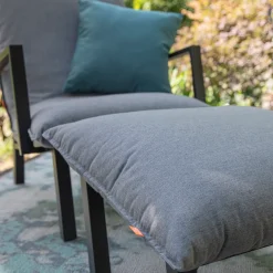 Loungemöbel*SIENA GARDEN Rockford Loungesessel | RANOTEX® dunkelgrau