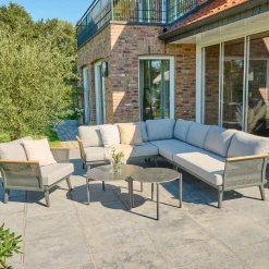 Wintergartenmöbel | Loungetische*SIENA GARDEN Roma Loungetisch | gesinterter Stein dunkelgrau