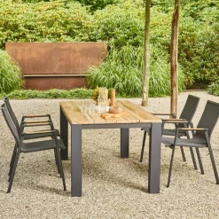 Stapelsessel*SIENA GARDEN Rondo Stapelsessel | RANOTEX® grau