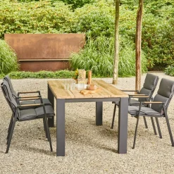 Stapelsessel*SIENA GARDEN Rondo Stapelsessel | RANOTEX® grau