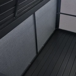 Kissenboxen*SIENA GARDEN Sabano Kissenbox | Tex Alu grau