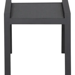 Gartenhocker*SIENA GARDEN Savona Hocker | RANOTEX® schwarz-silber