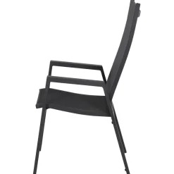 Stapelsessel*SIENA GARDEN Savona Stapelsessel | RANOTEX® schwarz-silber