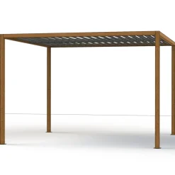 Schattenmanufaktur*SIENA GARDEN Schattenmanufaktur® Basis | Vivera | Holzoptik | 3x3 m