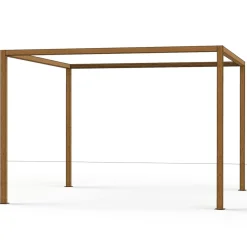 Schattenmanufaktur*SIENA GARDEN Schattenmanufaktur® Basis | Libera | Holzoptik | 3x3 m