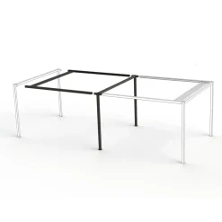 Schattenmanufaktur*SIENA GARDEN Schattenmanufaktur® Basis Erweiterung | Libera | matt anthrazit