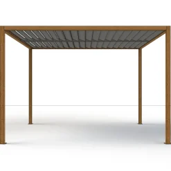 Schattenmanufaktur*SIENA GARDEN Schattenmanufaktur® Basis | Vivera | Holzoptik | 3x3 m