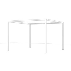 Schattenmanufaktur*SIENA GARDEN Schattenmanufaktur® Basis | Libera | matt anthrazit | 3x3 m