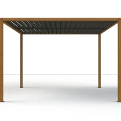 Schattenmanufaktur*SIENA GARDEN Schattenmanufaktur® Basis | Vivera | Holzoptik | 3x3 m