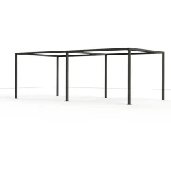 Schattenmanufaktur*SIENA GARDEN Schattenmanufaktur® Basis-Set | Libera | matt anthrazit | 3x6 m