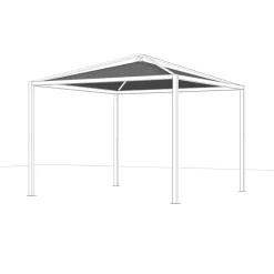 Schattenmanufaktur*SIENA GARDEN Schattenmanufaktur® Dachbezug | Comuna | anthrazit