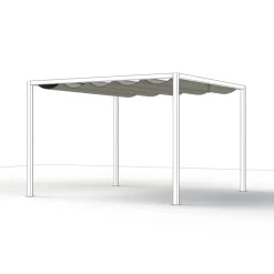 Schattenmanufaktur*SIENA GARDEN Schattenmanufaktur® Dachbezug-Set | Libera | silber