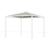 Schattenmanufaktur*SIENA GARDEN Schattenmanufaktur® Dachbezug-Set | Comuna | silber