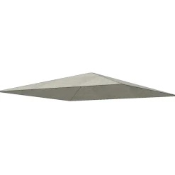 Schattenmanufaktur*SIENA GARDEN Schattenmanufaktur® Dachbezug | Comuna | silber