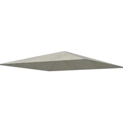 Schattenmanufaktur*SIENA GARDEN Schattenmanufaktur® Dachbezug-Set | Comuna | silber