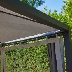 Schattenmanufaktur*SIENA GARDEN Schattenmanufaktur® Dachbezug | Comuna | silber
