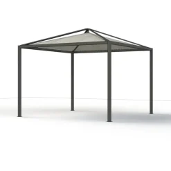 Schattenmanufaktur*SIENA GARDEN Schattenmanufaktur® Dachbezug-Set | Comuna | silber