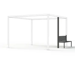 Schattenmanufaktur*SIENA GARDEN Schattenmanufaktur® 2er Bank | matt anthrazit