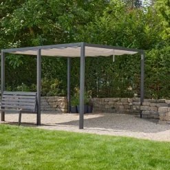 Schattenmanufaktur*SIENA GARDEN Schattenmanufaktur® 2er Bank | matt anthrazit