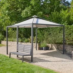 Schattenmanufaktur*SIENA GARDEN Schattenmanufaktur® 2er Bank | matt anthrazit