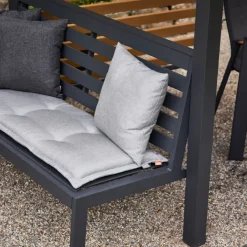 Schattenmanufaktur*SIENA GARDEN Schattenmanufaktur® 4er Bank | matt anthrazit