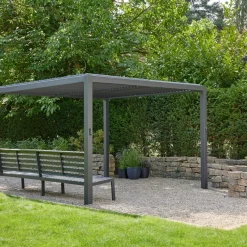 Schattenmanufaktur*SIENA GARDEN Schattenmanufaktur® 4er Bank | matt anthrazit