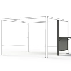 Schattenmanufaktur*SIENA GARDEN Schattenmanufaktur® Tresen | matt anthrazit