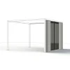 Schattenmanufaktur*SIENA GARDEN Schattenmanufaktur® Vorhang und Insektenschutz | silber | 300 x 210 cm