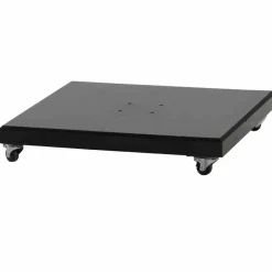 Schirmst盲nder*SIENA GARDEN Schirmständer Ferona Granit | 120 kg | schwarz