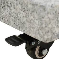 Schirmst盲nder*SIENA GARDEN Schirmständer Granit | 28kg | hellgrau