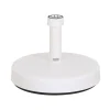 Schirmst盲nder*SIENA GARDEN Schirmständer Kunststoff | befüllbar | 25 kg | weiß