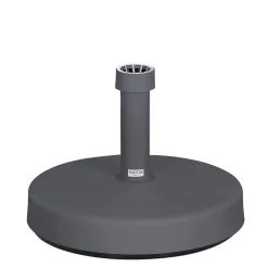Schirmst盲nder*SIENA GARDEN Schirmständer Kunststoff | befüllbar | 25 kg | anthrazit