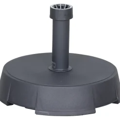 Schirmst盲nder*SIENA GARDEN Schirmständer Kunststoff/Beton | 30 kg | anthrazit