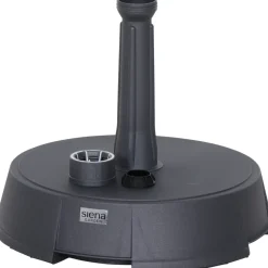 Schirmst盲nder*SIENA GARDEN Schirmständer Kunststoff/Beton | 20 kg | anthrazit
