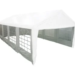 Pavillons*SIENA GARDEN Seitenteile weiß zu Event Pavillon 6x12 Meter