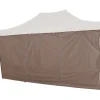 Pavillons*SIENA GARDEN Set-Seitenteile taupe zu Allrounder Pavillon 3 x 4,5 m