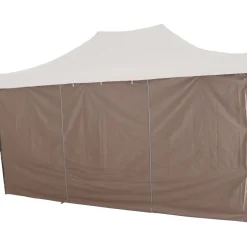 Pavillons*SIENA GARDEN Set-Seitenteile taupe zu Allrounder Pavillon 3 x 4,5 m