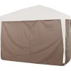 Pavillons*SIENA GARDEN Set-Seitenteile taupe zu Starter Faltpavillon 3 x 3 m